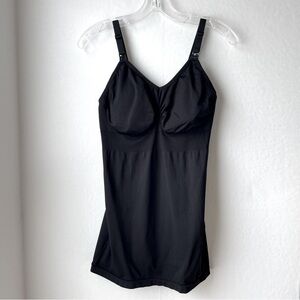 Nursing / Maternity / Post-Delivery Cami Black Adjustable Clip Straps Size 2XL